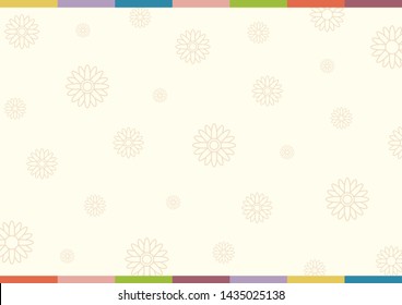Fondo Abstractas con adornos orientales Elementos