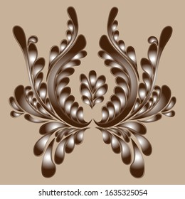 an abstract background with  ornament