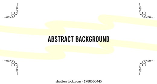 abstract background with ornament design