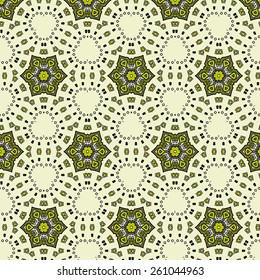 Abstract background ornament geometric vintage seamless pattern