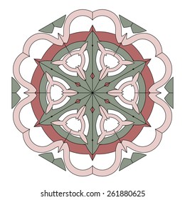 the Abstract background ornament geometric vintage  pattern