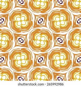 Abstract background ornament geometric vintage seamless pattern