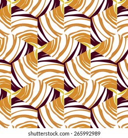 Abstract background ornament geometric vintage seamless pattern