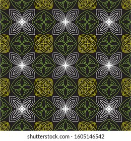 Abstract background ornament illustration. Vector textile print for bed linen, jacket, package design, fabric and fashion concepts. Seamless pattern with flowers