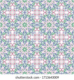 Abstract background ornament illustration. Vector textile print for bed linen, jacket, package design, fabric and fashion concepts. Seamless pattern with flowers
