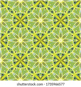 Abstract background ornament illustration. Vector textile print for bed linen, jacket, package design, fabric and fashion concepts. Seamless pattern with flowers