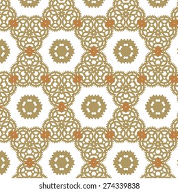 Abstract background ornament vintage seamless pattern