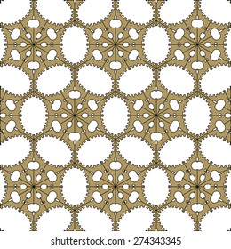 Abstract background ornament vintage seamless pattern