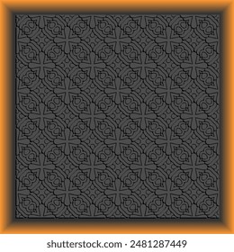 Abstract background with ornamental pattern