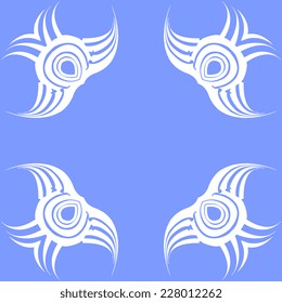 Abstract background, ornamental vector illustration