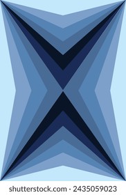Abstract Background Outline Triangles Color Vector Art Illuatration