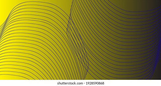 abstract background with outline view. Yellow and black. Suitable for thumbnails, wallpapers, decoration, websites, editing