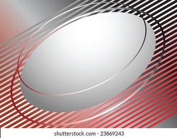 Abstract background with oval. Vector illustration.