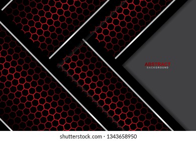 abstract background overlap dimension vector illustration