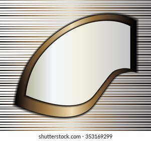 Abstract background overlap dimension vector illustration message board for text and message 
