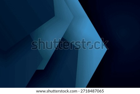 Abstract background with overlapping blue geometric design. Vector concept with message board space for modern website text and message design. VOL. 4