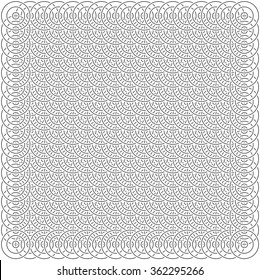 abstract background of overlapping circles pastel