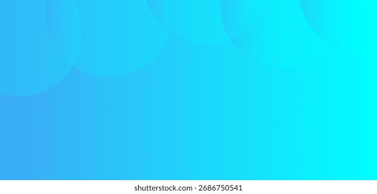 abstract background with overlapping circular shapes. The background is smooth and gradient, featuring green and black tones. Minimal abstract circles vector gradient background