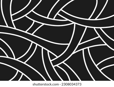 Abstract background with overlapping curve lines pattern