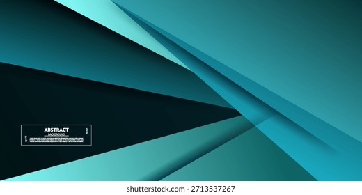 Fondo Abstractas de triángulos verdes superpuestos. Diseño de patrón de sombra de triángulo de moda. Vector eps10.