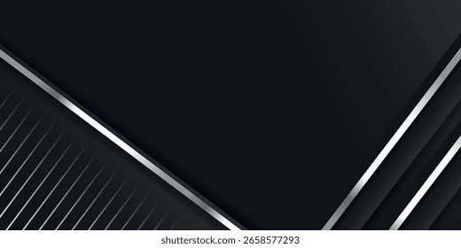 Abstrakter Hintergrund mit überlappenden Schichten und Dekoration mit Metalleffekt. Design-Grafikdesign-Element im Cutout-Stil für Web-Banner, Flyer, Karten- oder Broschürendeckel. Volume 3