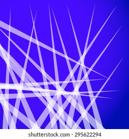 Abstract background with overlapping pointed, triangular shapes.
