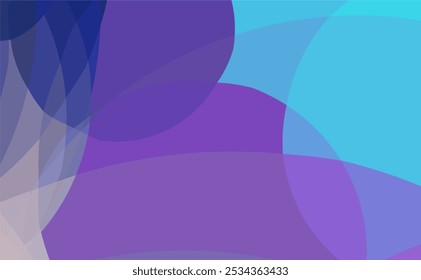 Fondo Abstractas con Formas púrpuras y azules superpuestas.