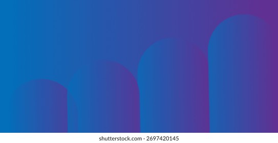 Abstract background with overlapping shapes in a  gradient, creating a modern and calming design