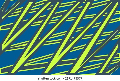 Abstract background with overlapping stripes and zigzag pattern