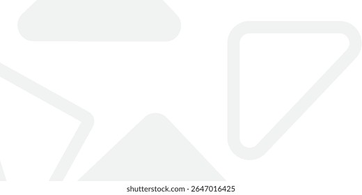 Abstract background with overlapping triangle shape design pattern on white background. Triangle shape pattern.
