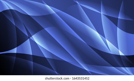 abstract background of overlapping white-blue abstract shapes with smooth edges. abstract wallpaper. vector