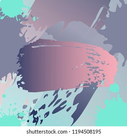 Abstract background with paint blots.