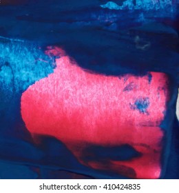 Abstract background. Paint brush strokes with rough edges. Color brush illustration.