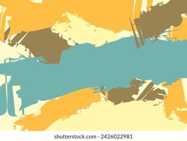 Abstract background, paint brush background, vintage colorful background