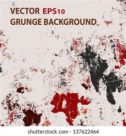 Abstract background - paint spotted wall texture. EPS10 vector illustration.