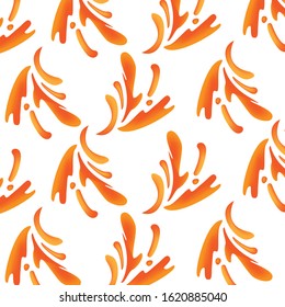 Abstract background with paint stains, brush strokes and blots. 