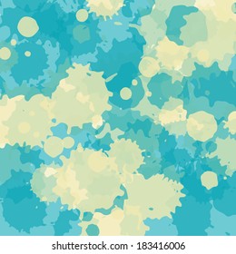 abstract background with paint stains, vector illustration