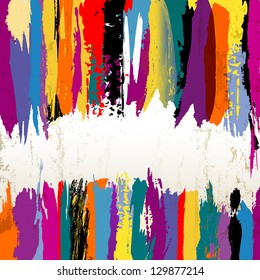 abstract background, paint strokes