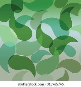 Abstract background with paisley