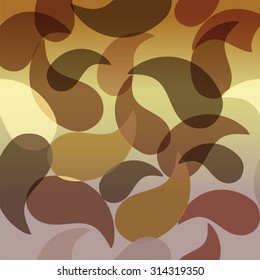 Abstract background with paisley