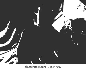 Abstract background in a palette of gray and white. Vector grunge texture for creating effects of attrition, antiquity, dirt, stains, scratches, cracks, prints and other things.
