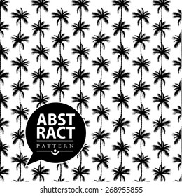 Abstract background with palms for design can be used for invitation, congratulation