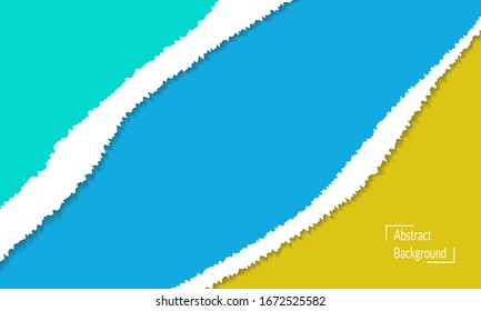 Abstract background, paper art design.