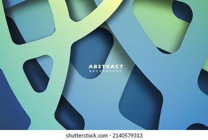 Abstrakter Hintergrund-Papier-Art-Stil, Vektorgrafik