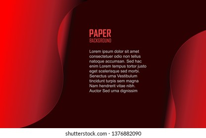 Abstract background paper concept. Overlap layer space on for text and background design 