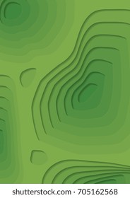 abstract background with paper cut 3d multi color layers effect