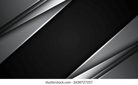Abstract background with Paper cut layers. Modern cover design template.