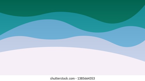 Abstract  Background with Paper Cut shapes banner design. Vector illustration.