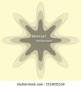 abstract background with  paper cut shapes of gray.Art design layout for business presentations, flyers, posters.