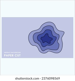 abstrakter Hintergrund und schneidende Formen. Vektordesign-Layout für Geschäftsvorträge, Flyer, Poster und Einladungen usw. EPS10